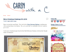 Tablet Screenshot of carenwithac.com